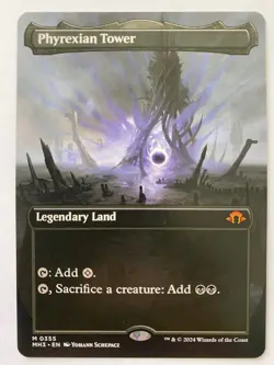 MTG Phyrexian Tower M0355 Modern Horizons 3: Extras NM - Image 1