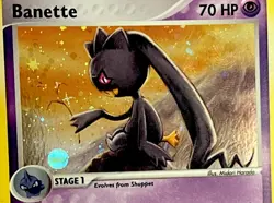 Banette 1/101 LP Holo Rare Awesome Foil Energy Ball Hidden Legends Pokemon Card! - Image 1