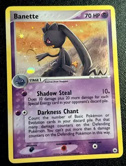 Banette 1/101 LP Holo Rare Awesome Foil Energy Ball Hidden Legends Pokemon Card! - Image 2