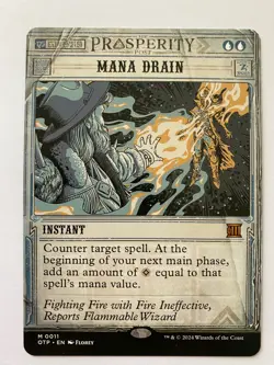 MTG Mana Drain M0011 Breaking News NM - Image 1