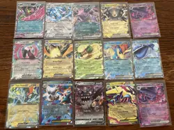15 ALL ULTRA RARE Pokemon Cards Lot (Vs & ex) No Duplicates No Bulk Near Mint - Image 1