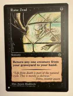 MTG Magic the Gathering Raise Dead (P02-86/2869) The List LP - Image 1