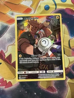 Magnemite - 242/236 - Pokemon Cosmic Eclipse Sun & Moon Secret Rare Card NM - Image 1