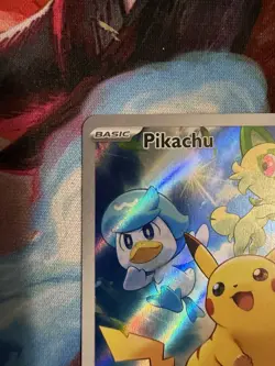 Pikachu 088 Sv: Scarlet & Violet Promo Card Holo Illustration Rare NM - Image 2