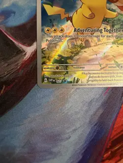 Pikachu 088 Sv: Scarlet & Violet Promo Card Holo Illustration Rare NM - Image 5