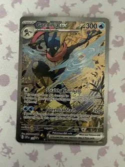 Greninja EX 132 Black Star Promo Card Near Mint Condition Pokemon TCG - Image 1