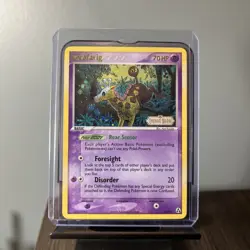 Pokemon Card Ex Legend Maker Girafarig 16/92 2006 Reverse Stamped Holo - Image 1