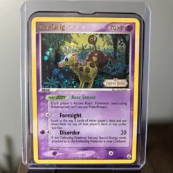 Pokemon Card Ex Legend Maker Girafarig 16/92 2006 Reverse Stamped Holo - Image 5