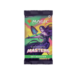 MTG Commander Masters Set Booster Box - 24 Packs, Foil & Borderless Cards - Image 1