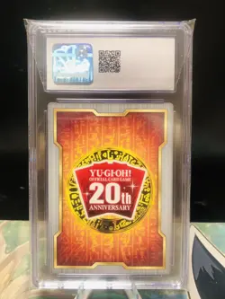 YuGiOh 20th Anniversary Dark Magician Field Center Card Token Japanese CGC 10 - Image 2