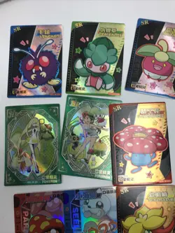 Pokemon Chinese Eif Baby Lot 40 Cards Elf Golduck Pichu Koffing SR HR GR - Image 2