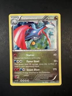Salamence 57/108 Cosmos Holo Rare Roaring Skies Pokemon Card - Image 1