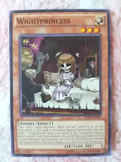 Yu-Gi-Oh! Wightprincess - RATE-EN033 - Common - Raging Tempest Card TCG - Image 1
