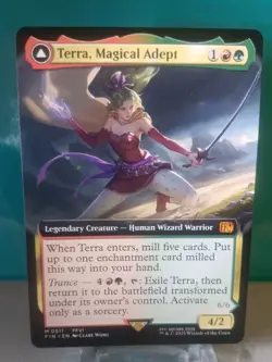 MTG English Terra, Magical Adept Extended Art Normal 0511 - Image 1