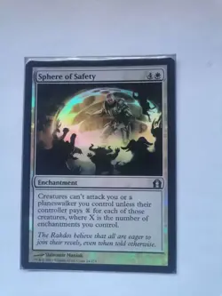 Foil Sphere of Safety - 24 / English / Near Mint MTG - Image 1
