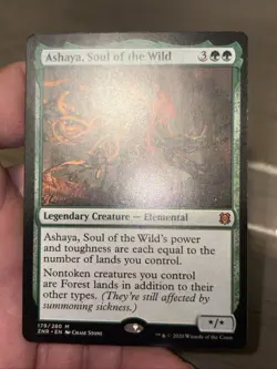 Ashaya, Soul of the Wild Zendikar Rising MtG NM Magic - Image 4