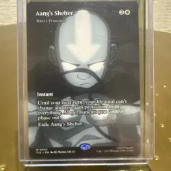 Aang's Shelter - (Teferi's Protection) Borderless (MTG: Near Mint Non-foil) - Image 1
