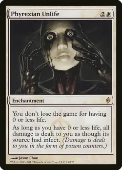 MTG Phyrexian Unlife New Phyrexia Magic the Gathering - Image 1