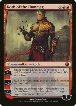 MTG Koth of the Hammer Scars of Mirrodin Magic the Gathering - Image 1