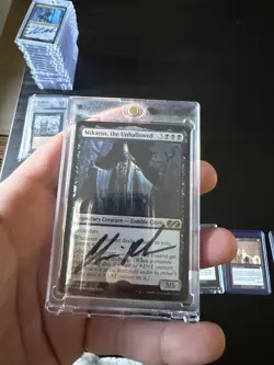 Mikaeus the Unhallowed Magic The Gathering NM Artist Proof Chris Rahn signed MTG - Image 1
