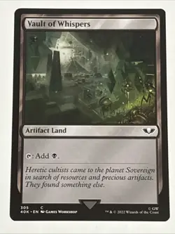 MTG Universes Beyond: Warhammer 40K Vault of Whispers 305 LP - Image 1