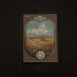 Magic The Gathering Unglued Plains (UGL) #84 Lightly played - Image 1