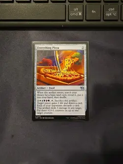 MTG, EVERYTHING PIZZA, UNCOMMON, 0173, NM, TMT, REGULAR FINISH - Image 1
