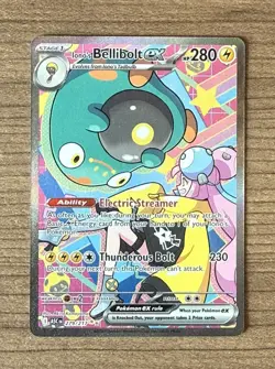 Ionos Bellibolt ex 279/217 Pokemon Ascended Heroes Special Illustration Rare SIR - Image 1