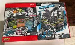 Pokemon Black Bolt and White Flare Binder + Poster Collection Sam's Club Bundle - Image 3