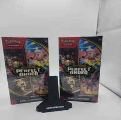 2 x Pokemon TCG ME03 Perfect Order Booster Bundle Sealed New. 1 has wrap tear - Image 1