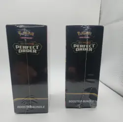 2 x Pokemon TCG ME03 Perfect Order Booster Bundle Sealed New. 1 has wrap tear - Image 2