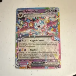 Pokemon Sylveon ex 086/191 Sv08: Surging Sparks Double Rare Holo 270HP EX - Image 1
