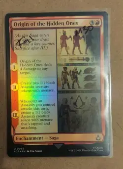Origin of the Hidden Ones (ACR 36) Near Mint Foil - MTG - Image 1