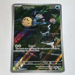 Pokemon TCG Tympole Illustration Rare 103/086 Sv: Black Bolt Holo Basic 60 HP - Image 1