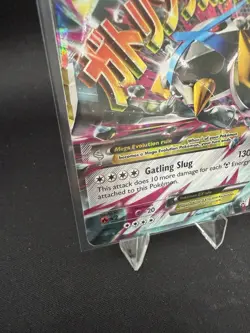 M Metagross EX Promo Holo XY35 Damaged - Pokemon SEE PICTURES - Image 3