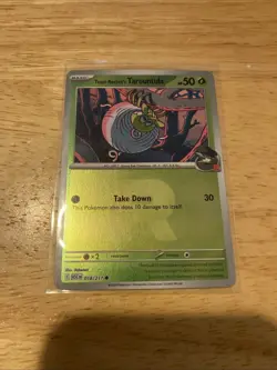 Pokemon TCG - Team Rocket's Tarountula 019/182 - Destined Rivals - Reverse Holo - Image 1