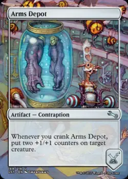 Arms Depot - Near Mint MTG Unstable - Image 1