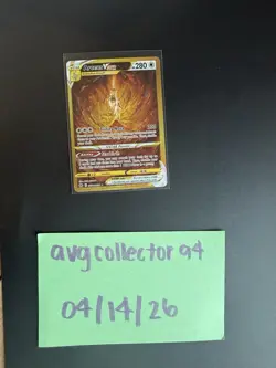 Pokemon TCG Arceus VSTAR GG70/GG70 Crown Zenith Galarian Gallery Holo - Image 1