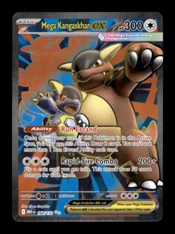 MEGA KANGASKHAN EX 164/132 ULTRA RARE MEGA EVOLUTION POKEMON HOLO NM/M - Image 1