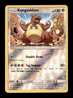KANGASKHAN 163/236 HOLO R UNIFIED MINDS POKEMON REVERSE HOLO NM/M - Image 1