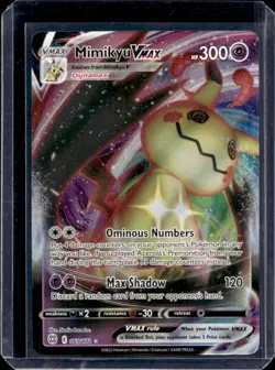 2022 Pokemon SWSH Brilliant Stars Mimikyu VMAX #069/172 - Image 1