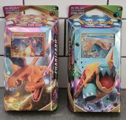 Pokemon TCG: SWSH Vivid Voltage Theme Deck Set - Charizard + Drednaw - SEALED - Image 1