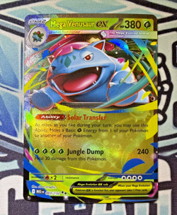 Mega Venusaur ex 003/132 - Mega Evolutions - Pokemon TCG - Double Rare Holo - Image 1