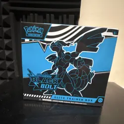 Pokemon Scarlet & Violet Black Bolt Elite Trainer Box Promo English TCG - Image 1