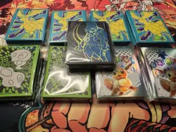 POKEMON ASSORTED ETB SLEEVES - 9 SLEEVES | NEW SEALED - Image 2