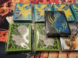 POKEMON ASSORTED ETB SLEEVES - 9 SLEEVES | NEW SEALED - Image 4