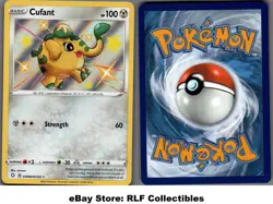 2021 Pokemon, Shining Fates Shiny Vault, #SV090/SV122 Cufant, Holo Rare - Image 1