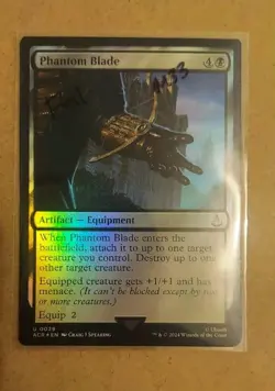 Phantom Blade 0029 Foil Assassin's Creed ACR MTG NM - Image 1