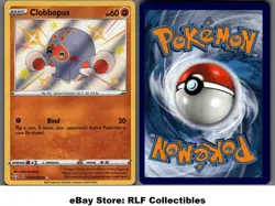 2021 Pokemon, Shining Fates Shiny Vault, #SV072/SV122 Clobbopus, Holo Rare - Image 1