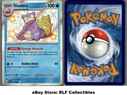 2024 Pokemon, Paldean Fates, #117/091 Slowbro, Holo Shiny Rare - Image 1